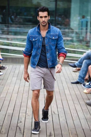 Denim jacket summer men, jean jacket: 