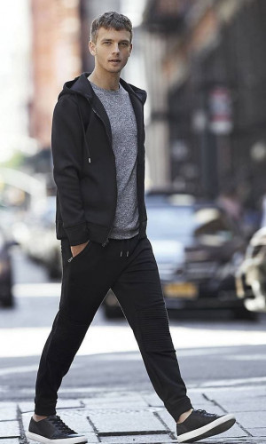 Fashion collection summer athleisure men: 