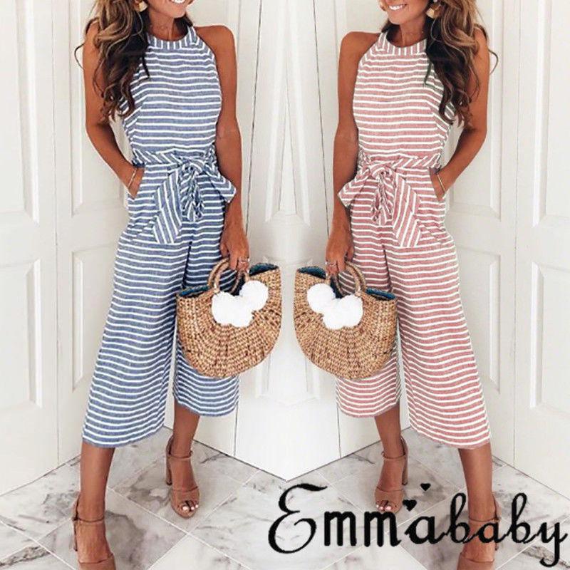 USA Women Ladies Clubwear Summer Playsuit Bodycon Party Jumpsuit Romper Trousers: 