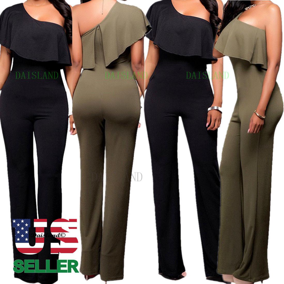 Women Jumpsuit Romper Bodycon Playsuit Clubwear Trousers Party Long Dress Pants: Bodycon dress  