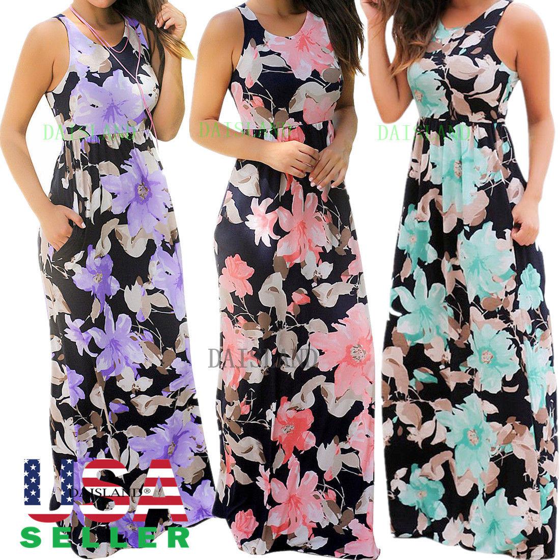 Women Dress Bodycon Casual Bandage Evening Party Cocktail Long Maxi Floral Print: Bodycon dress,  Casual Long Maxi,  Floral Outfits  