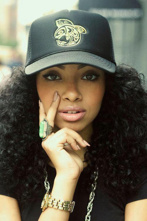 Curly hair and hat: Afro-Textured Hair,  Hair Care,  Baseball cap,  Snapback Hair  