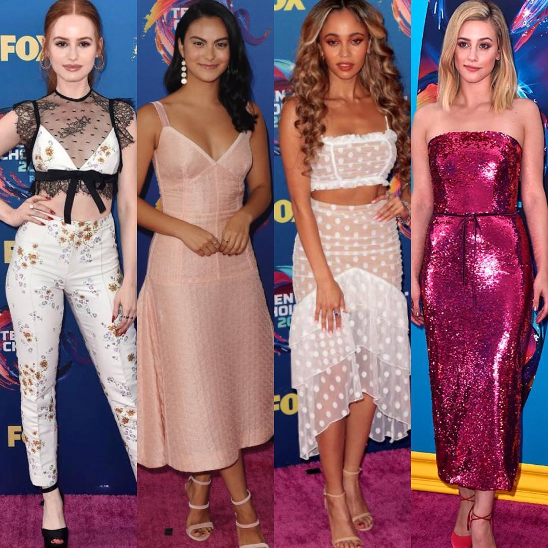 These Riverdale girls rocking the carpet, Red Carpet Outfit ideas: Red Carpet Dresses,  Celebrity Fashion  