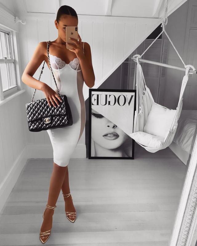 image of emma spiliopoulos (@em.spiliopoulos) wearing dress by oh polly - Popular Fall Outfits To Wear Now