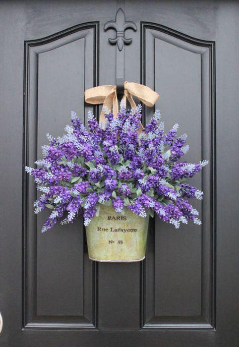 Spring door wreaths: Christmas Day,  Christmas decoration,  Door hanger  