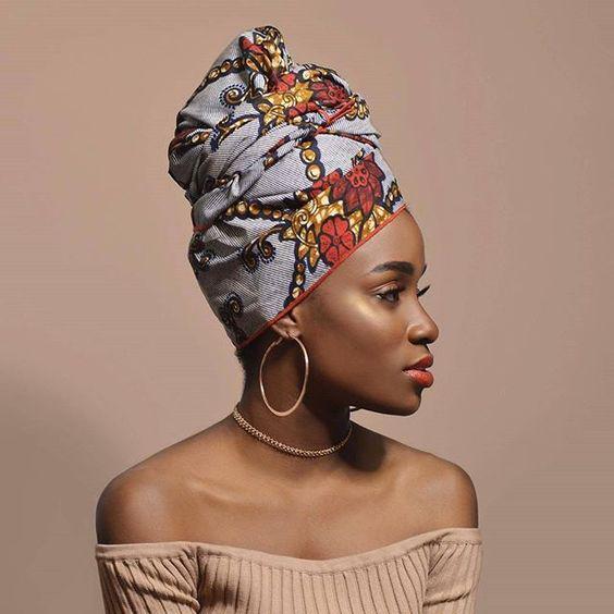 Ankara Head Wraps. Black Girls Head tie, head wrap: 