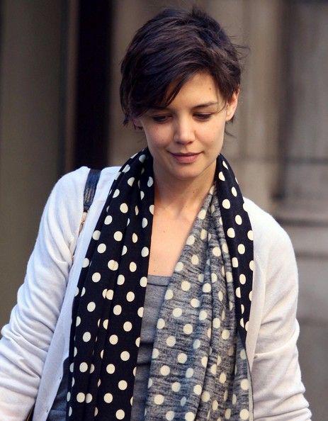 Katie Holmes Short hair: Bob cut,  Pixie cut,  Regular haircut,  Katie Holmes Hairstyle  