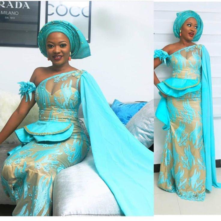 Black Girls Aso ebi, The dress: party outfits,  African Dresses,  Aso ebi,  Ankara Dresses  