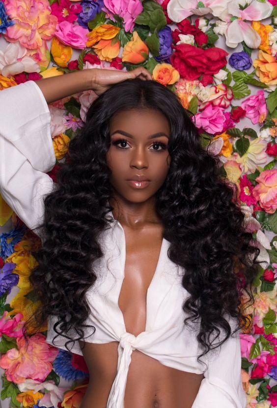 Cute Black Girl Lace wig: Pre Plucked,  Body Goals,  Cute Black Girls,  Virgin Hair  