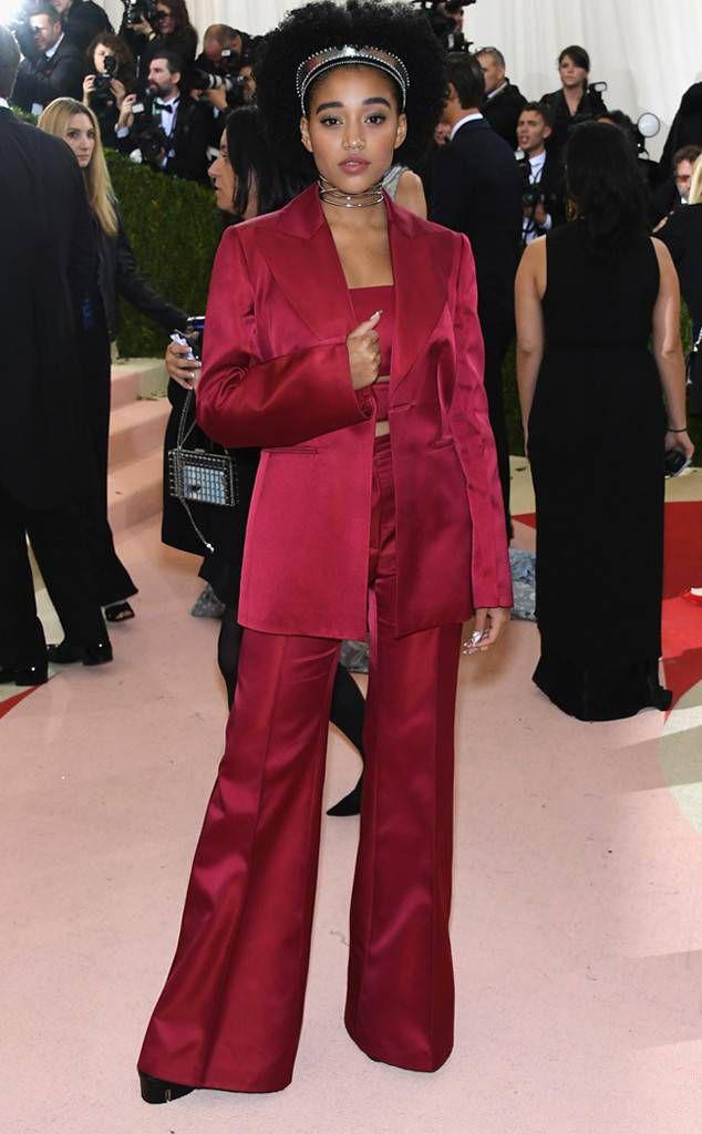 The Metropolitan Museum of Art. Amandla Stenberg from Met Gala 2016: Red Carpet Arrivals: Kylie Jenner,  Kendall Jenner,  Red Carpet Dresses,  Met Gala,  Willow Smith,  Amandla Stenberg,  Amandla Pics  