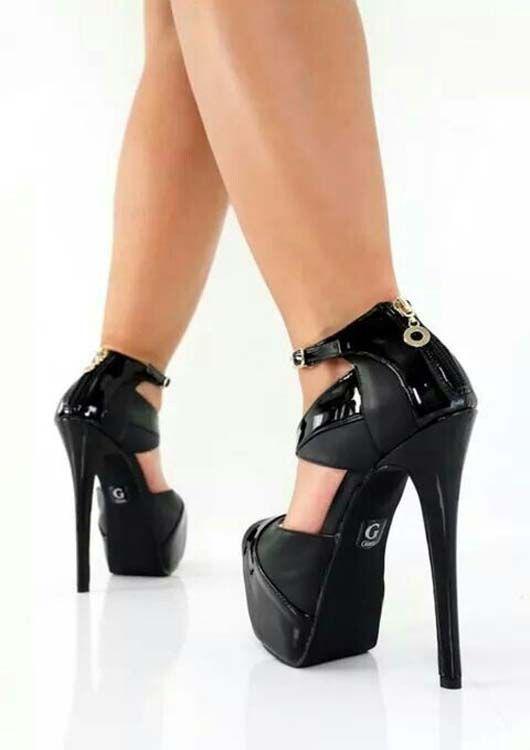 Strap around the ankle extremely high heels sexy sandals: High-Heeled Shoe,  High Heel Ideas,  Best Stilettos Ideas  