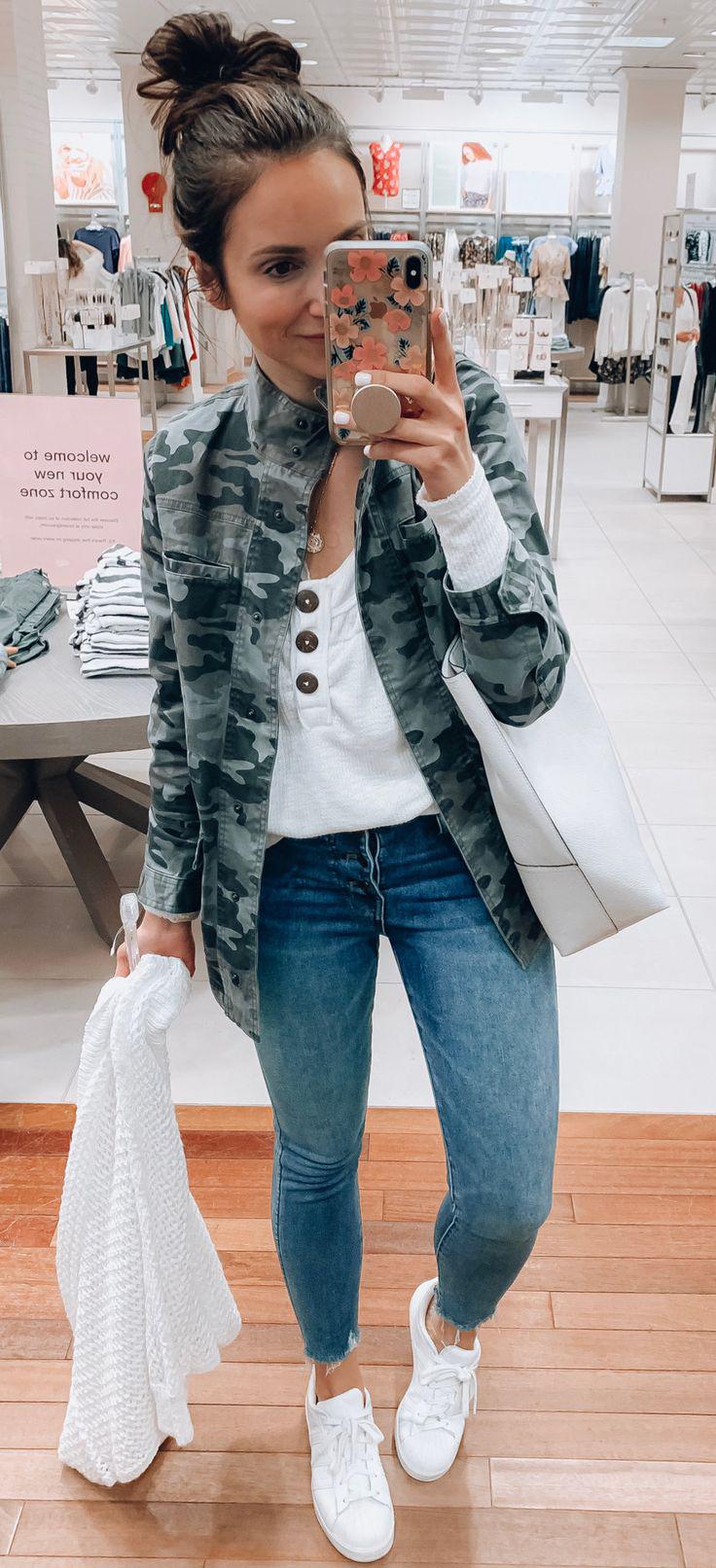 Summer Ripped jeans, Casual wear: Casual Outfits,  Slim-Fit Pants,  shirts  