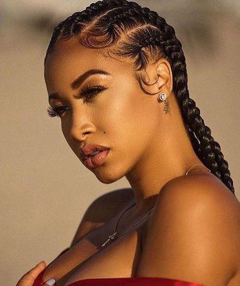 Black Girl Box braids, Afro-textured hair: Braided Hairstyles,  Braids Hairstyles,  Cute Girls Hairstyle  