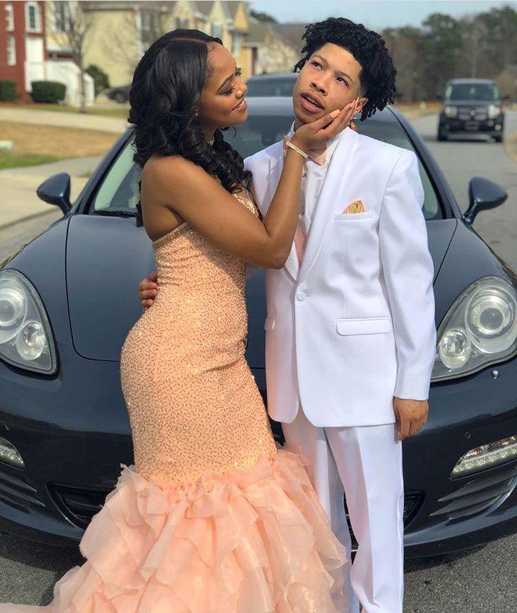 Homecoming Outfits & Wedding Pretty dress for black couple: Black Couple Homecoming Dresses,  Pretty dress  