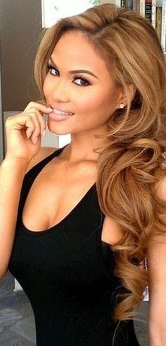 Human hair color, Brown hair, head hair: Hair highlighting,  party outfits  