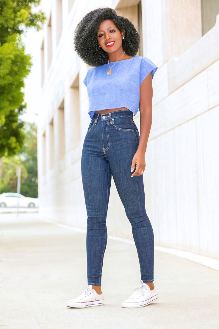 Crop top high waist jeans: Crop top,  High waist jeans outfit  