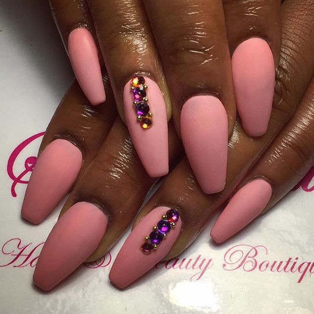 Best Nails For Dark Skin Women: Nail Polish,  Acrylic Nails  