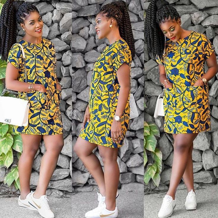 Printed Short Ankara Gown Styles For Wedding: Cocktail Dresses,  African Dresses,  Kente cloth,  Short Ankara Gown  