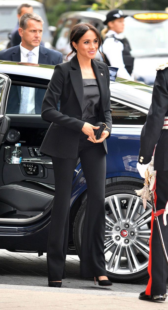 Well child awards in London Meghan Markle: Power Suit,  Fashion outfits  