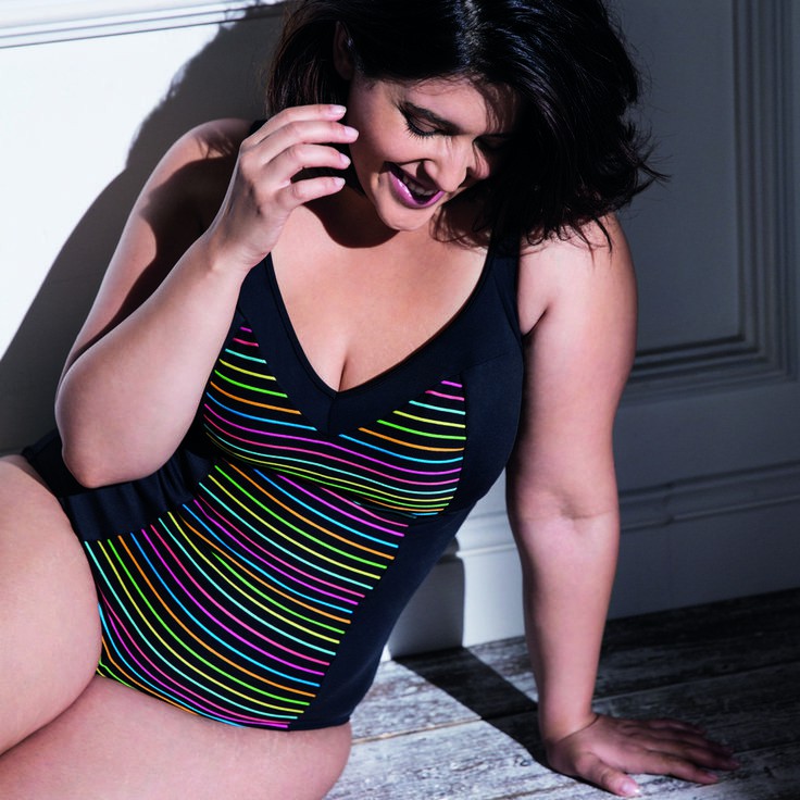 Swimwear Plus-Size Ideas: swimwear  