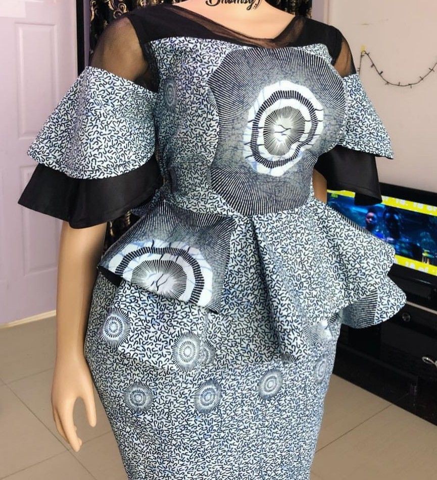 Jaw dropping unique ankara styles: Cocktail Dresses,  Aso ebi,  Maxi dress,  Kente cloth,  Tarik Ediz,  Kaba Styles  