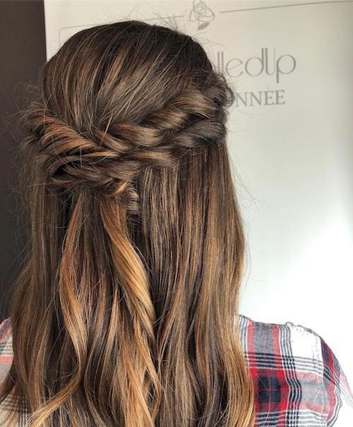 Explore more ideas on long hair, Lock of hair: Long hair,  Hair Color Ideas,  Brown hair,  Layered hair,  French braid,  Hair Care,  Hairstyle Ideas  