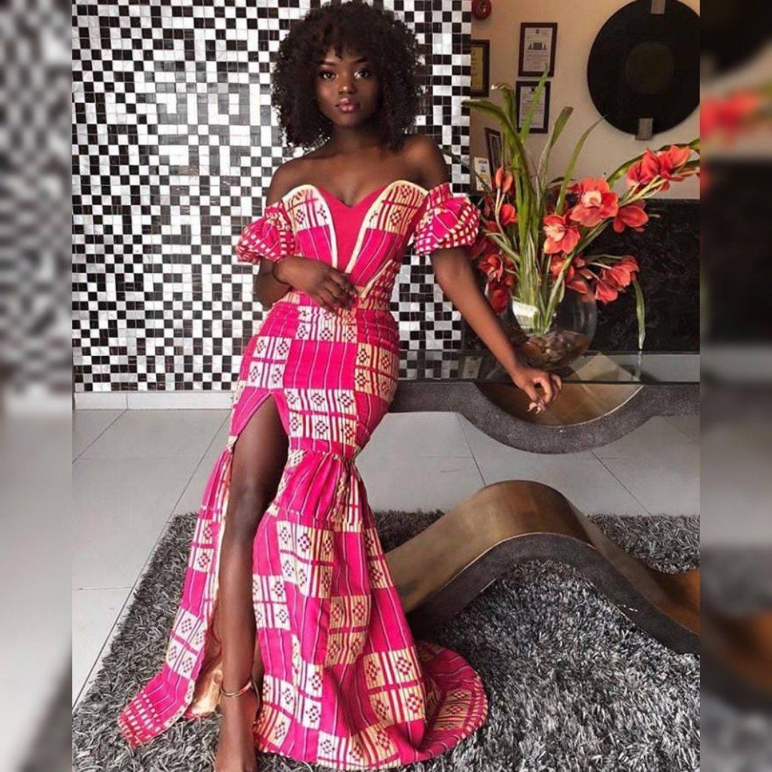 African print ankara styles african dress: African Dresses,  Kente cloth,  Lobola Outfits  