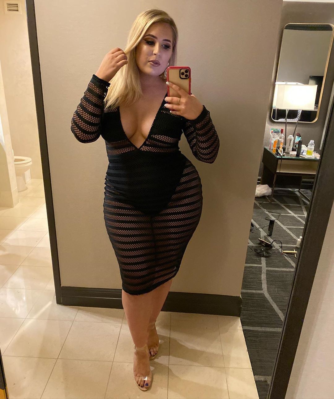 Love to see these little black dress, Crop top: Bandage dress,  Two-Piece Dress,  Hot Instagram Models  