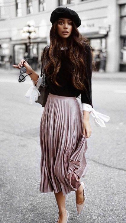 Rose pleated skirt outfit, Wedding dress: Wedding dress,  Long Skirt,  Skirt Outfits,  Fashion accessory,  Pleated Skirt  