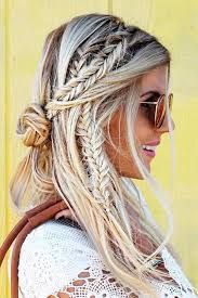 Explore stunning and amazing bohemian fishtail braid, Artificial hair integrations: Bohemian style,  Box braids,  French braid,  Hairstyle Ideas  