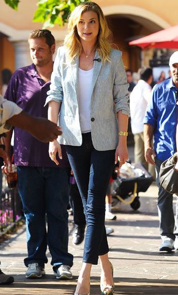 Cute choice for emily vancamp fashion: College Outfit Ideas,  Casual Outfits,  Emily VanCamp,  Emily Thorne,  Gabriel Mann  