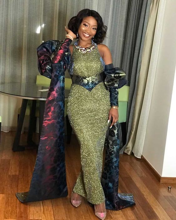 Aso Ebi Styles, Big Brother Naija, The Headies: Aso ebi,  Big Brother,  Stella Dimoko,  Aso Ebi Dresses  