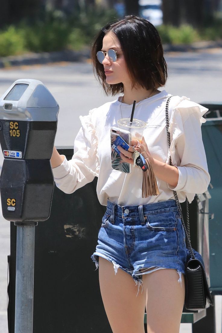 Lucy hale street style 2019: Los Angeles,  Lucy Hale,  Troian Bellisario,  Street Style,  Short Hair Dresses  