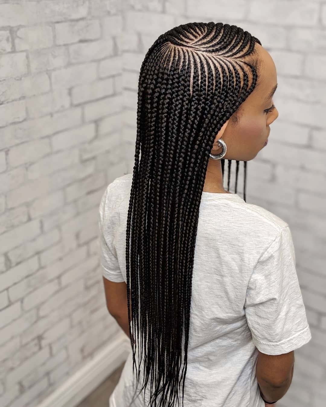 Box Braids Hairstyles Kids, Lace wig, Box braids: Lace wig,  Long hair,  Box braids,  Black hair,  Box Braids Hairstyle,  Kids Braids  