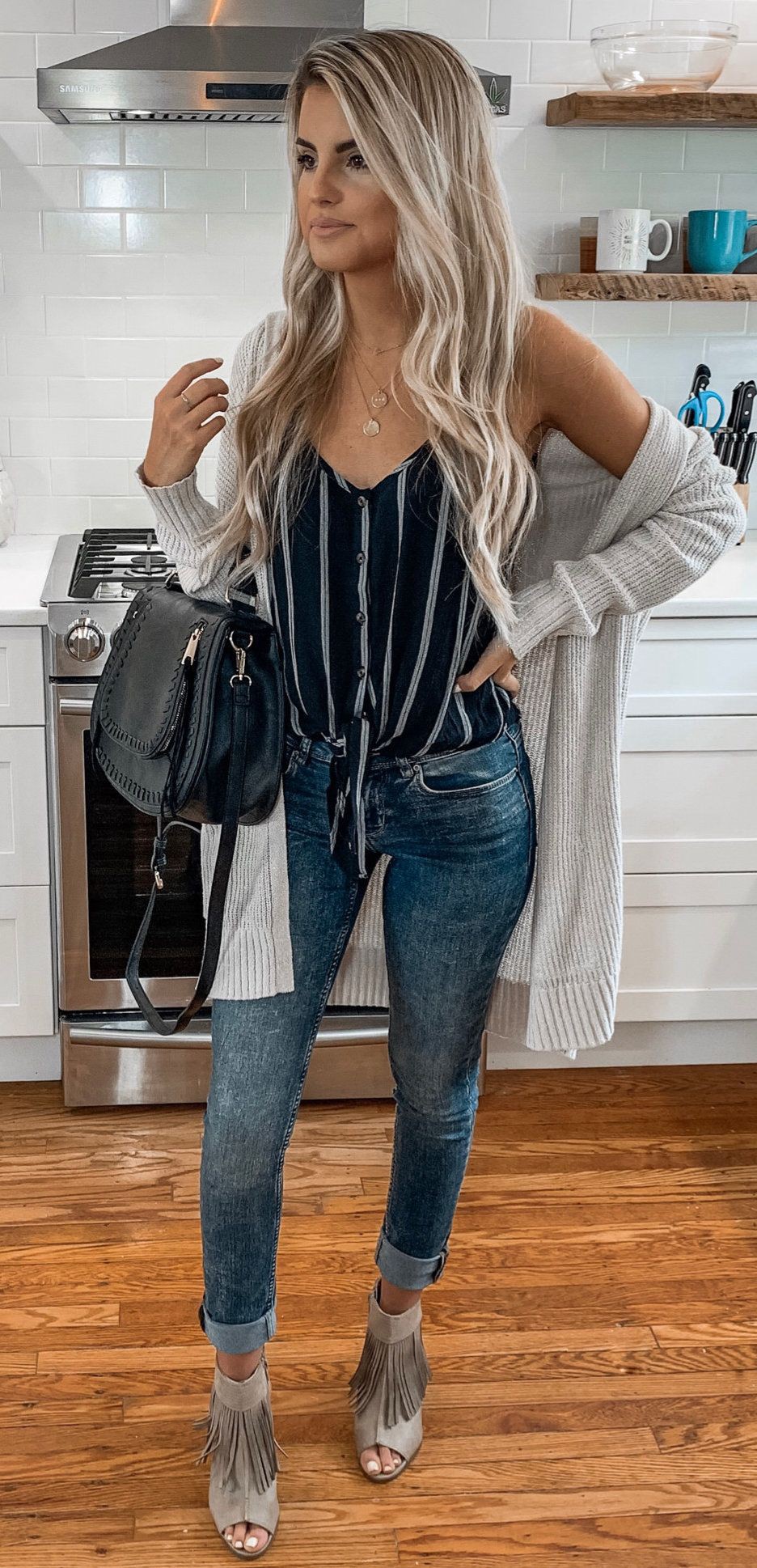 Brunch Outfit Ideas, Casual wear, Jean jacket: Clothing Ideas,  Casual Outfits,  Brunch Outfit  