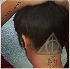 Harry potter undercut designs: harry potter,  Bob Hairstyles  