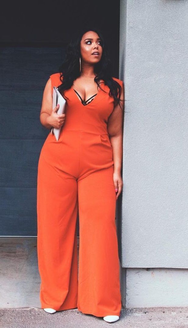 Stylish Overweight Jumpsuit Streetwear Dress For Girls: Casual Outfits,  Jumpsuit Outfit,  Trendy Jumpsuit Outfit,  Jumpsuit For Chubby Girl  