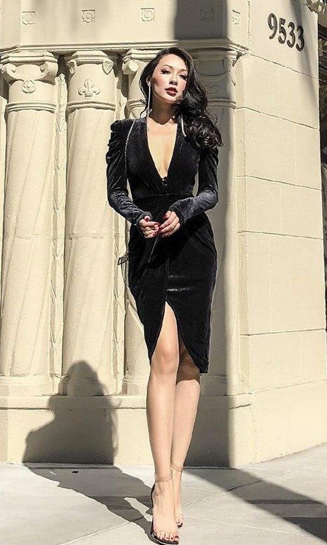 Best fashion related tip for fashion model, Little black dress: Photo shoot,  Velvet Outfits  
