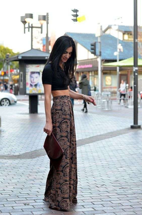 Cute Flare Palazzo Pants For Night Out Come vestirsi a giug...: Palazzo Outfit Ideas,  Cute Palazzo,  Palazzo Clothes,  Palazzo For Dinner,  Palazzo For Parties  