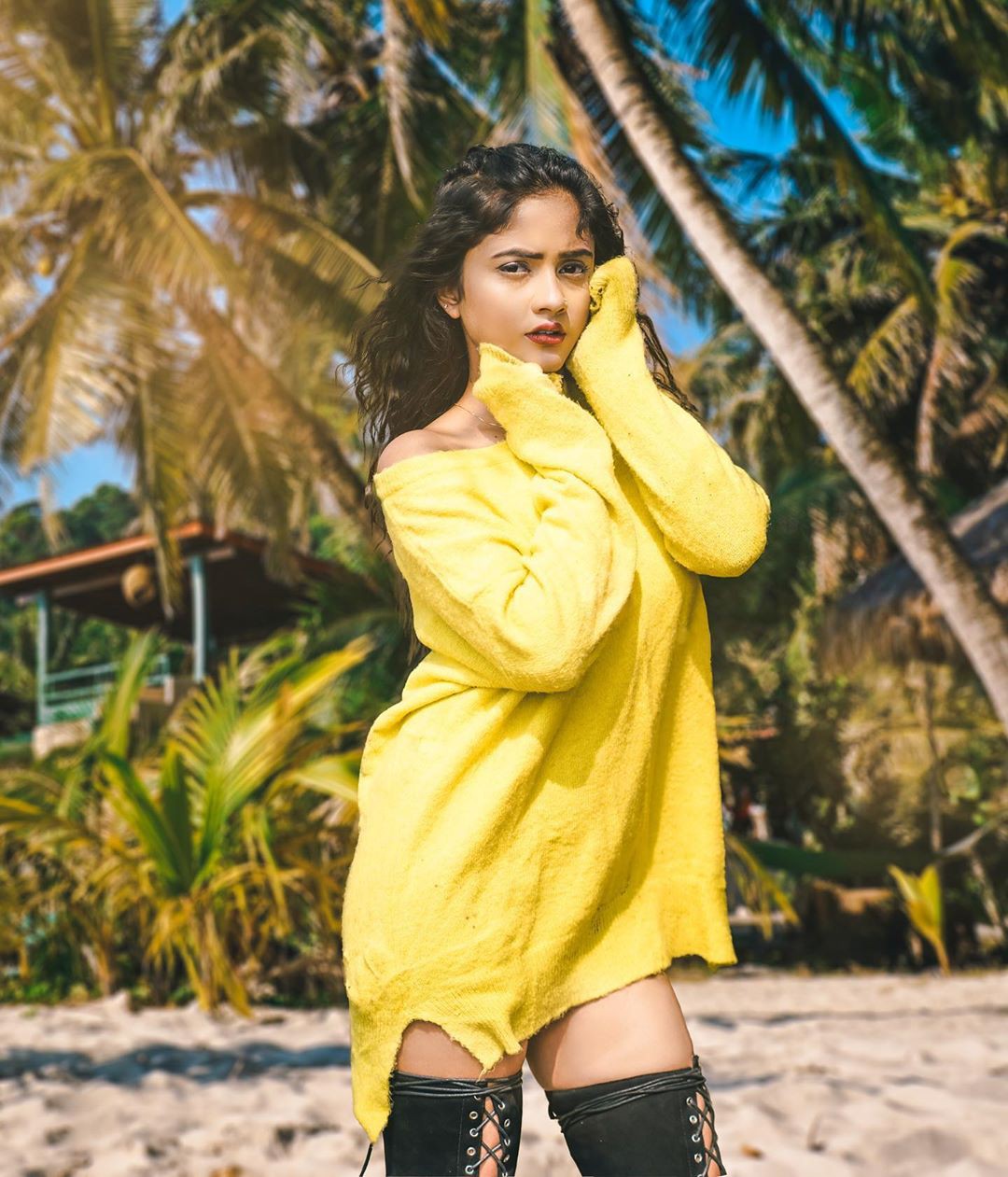 Cute Instagram Pictures of TikTok Celebrity Nisha Guragain: Hot Insta Models,  Indian TikTok Model,  Hot TikTok Models,  TikTok Girls,  TikTok Pranks,  Nisha Guragain  