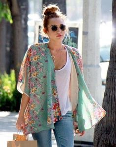 Brilliant ideas for fashion kimono, Casual wear: kimono outfits,  Street Style,  Casual Outfits  