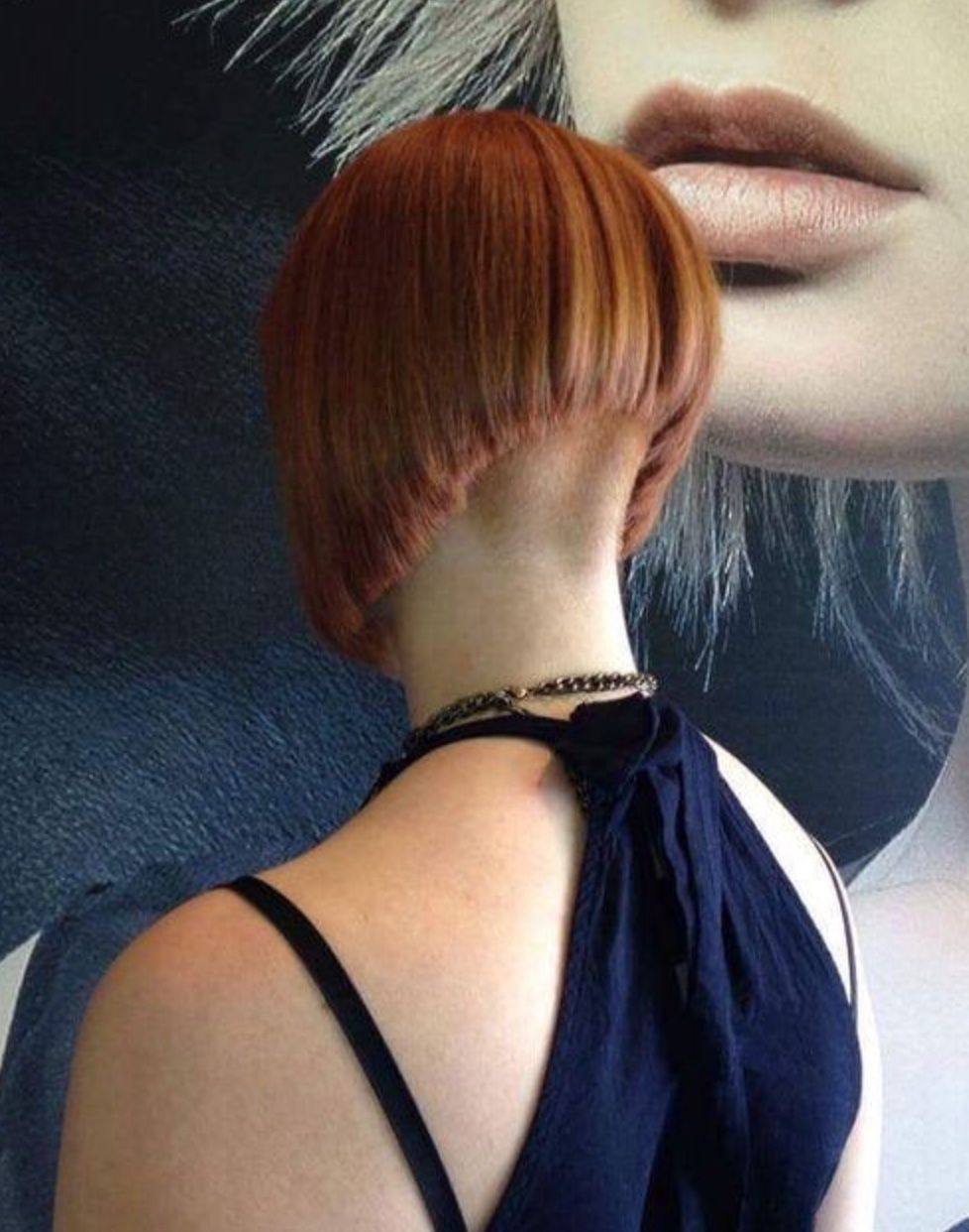 Redhead bob shaved nape, Bob cut: Bob cut,  Long hair,  Pixie cut,  Layered hair,  Red hair,  Bob Hairstyles  