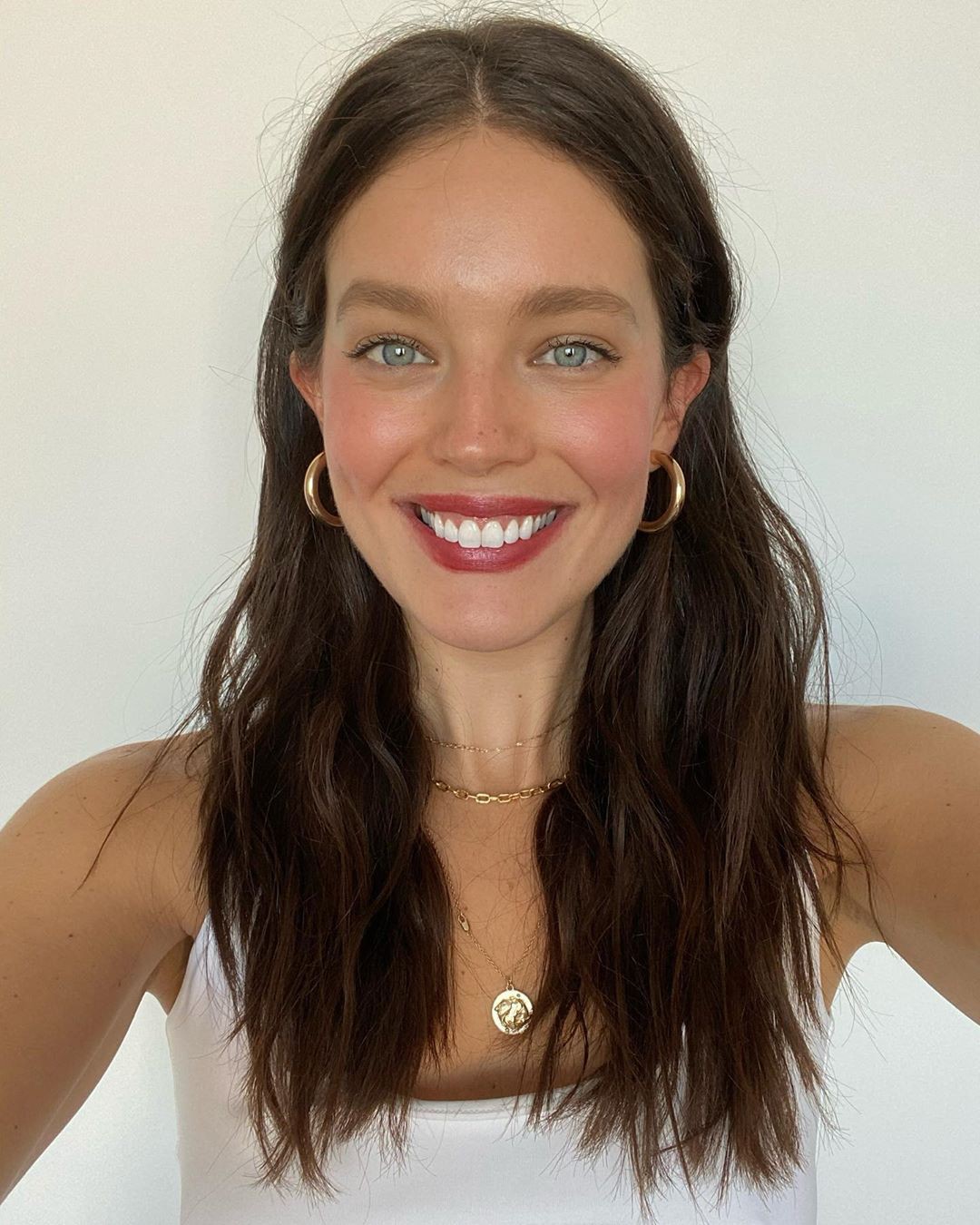 Emily DiDonato Cute Face, Natural Lips, Long Hair Girl: Long hair,  Hairstyle Ideas,  Cute Instagram Girls  