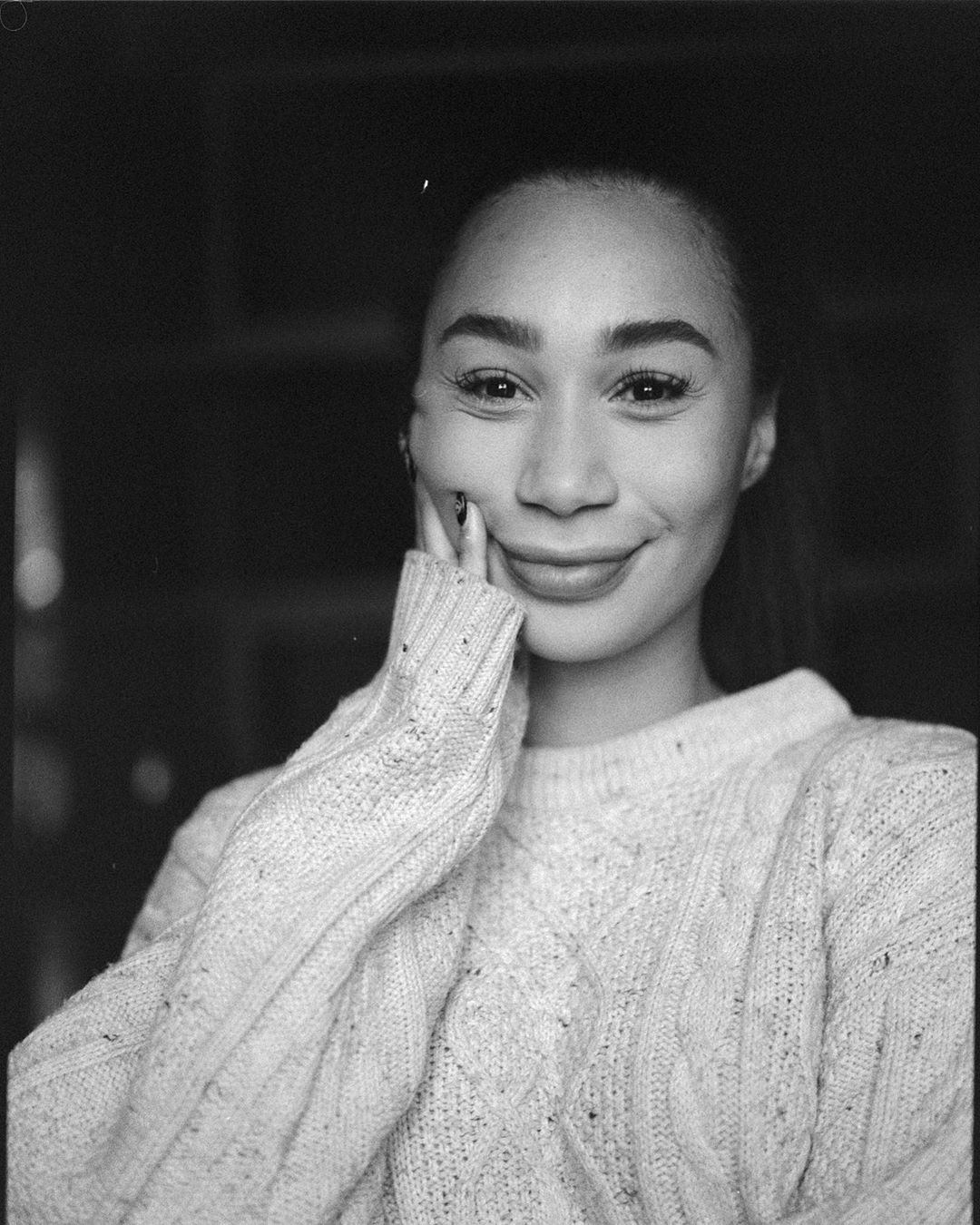 Eva Gutowski model photography, Face Makeup Ideas, Glossy Lips: Monochrome photography,  Black And White Outfit,  Hot Eva Gutowski  