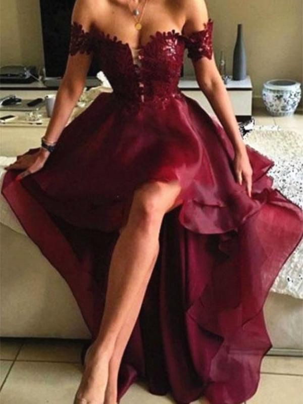 Off shoulder prom sexy dresses: Cocktail Dresses,  Evening gown,  Bridesmaid dress,  Strapless dress,  fashion model,  Prom Dresses,  Formal wear,  Purple Outfit  