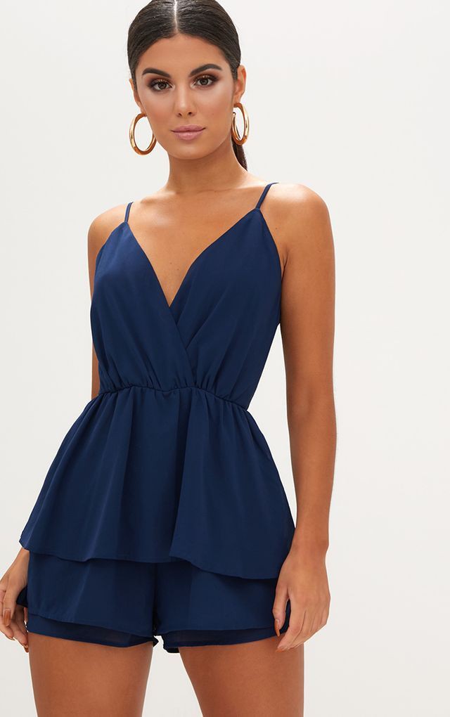Combi short pretty little things: summer outfits,  Cocktail Dresses,  fashion model,  Cobalt blue,  Electric blue,  Electric Blue And Cobalt Blue Outfit  