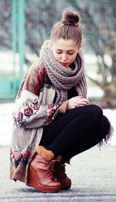 Clothing ideas winter fashion girls, winter clothing, street fashion: winter outfits,  Street Style,  Comfy Outfits,  Brown Outfit  