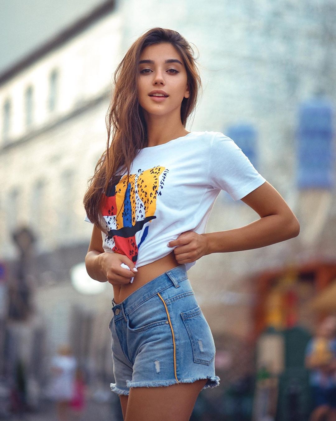 Maja Strojek jean short, shorts, denim colour outfit ideas 2020: Denim,  shorts,  Jean Short,  Jeans Outfit,  Maja Strojek,  Denim Shorts,  Jeans Short,  Blue Shorts,  Blue Jean Short  