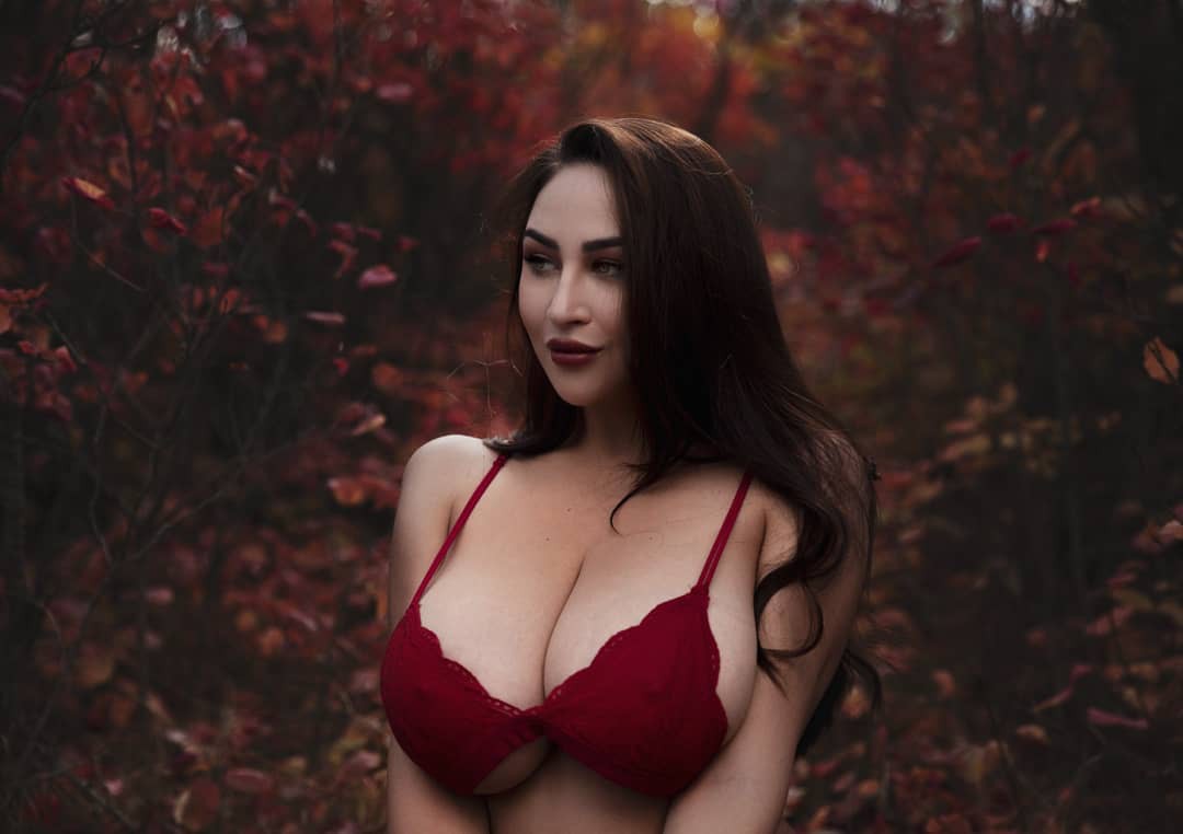 Louisa Khovanski Bikini Models, lingerie photoshoot matching outfit, girls instgram photography: Agent Provocateur,  Red Lingerie,  Louisa Khovanski Hot  