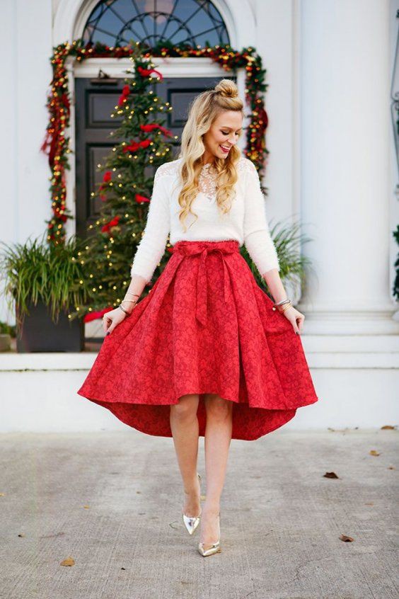 Most Loved Dresses of 2022 | Red Belted Midi Skirt Outfits | Summer Outfits of 2022: Outfit Ideas,  summer outfits,  Love,  FLARE SKIRT  